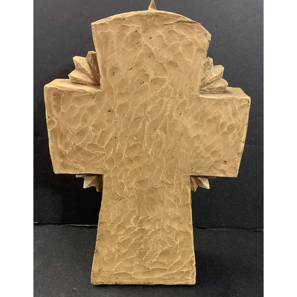 Avalon Gallery Milagros For Unto You is Born Manger Cross Figurine - Picture 5 of 7